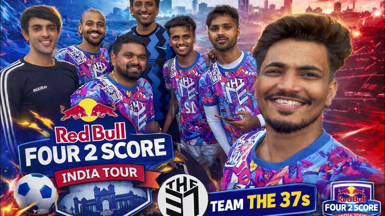 Red bull Four 2 score Mumbai 2026 | playing against our own team 😳 | 