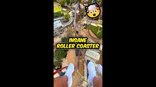 🤯 Could YOU Ride This INSANE Rollercoaster? (Six Flags Fiesta Texas) #shorts