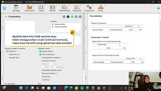 Tutorial Menghitung Korelasi di JASP untuk Pemula | Cepat & Mudah Dipahami