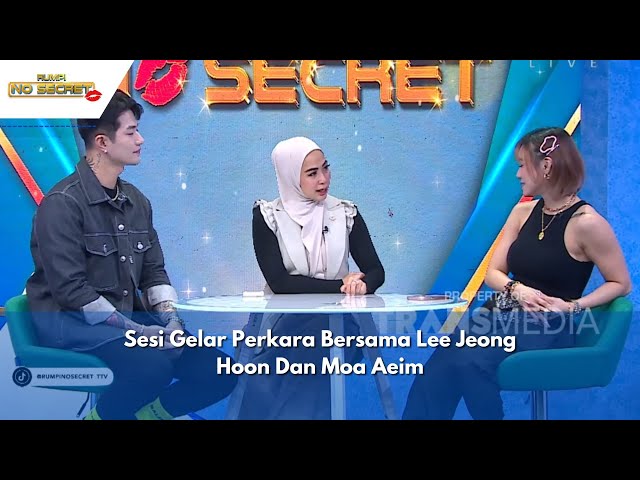 Sesi Gelar Perkara Bersama Lee Jeong Hoon Dan Moa Aeim | RUMPI (7/5/24) P2 class=