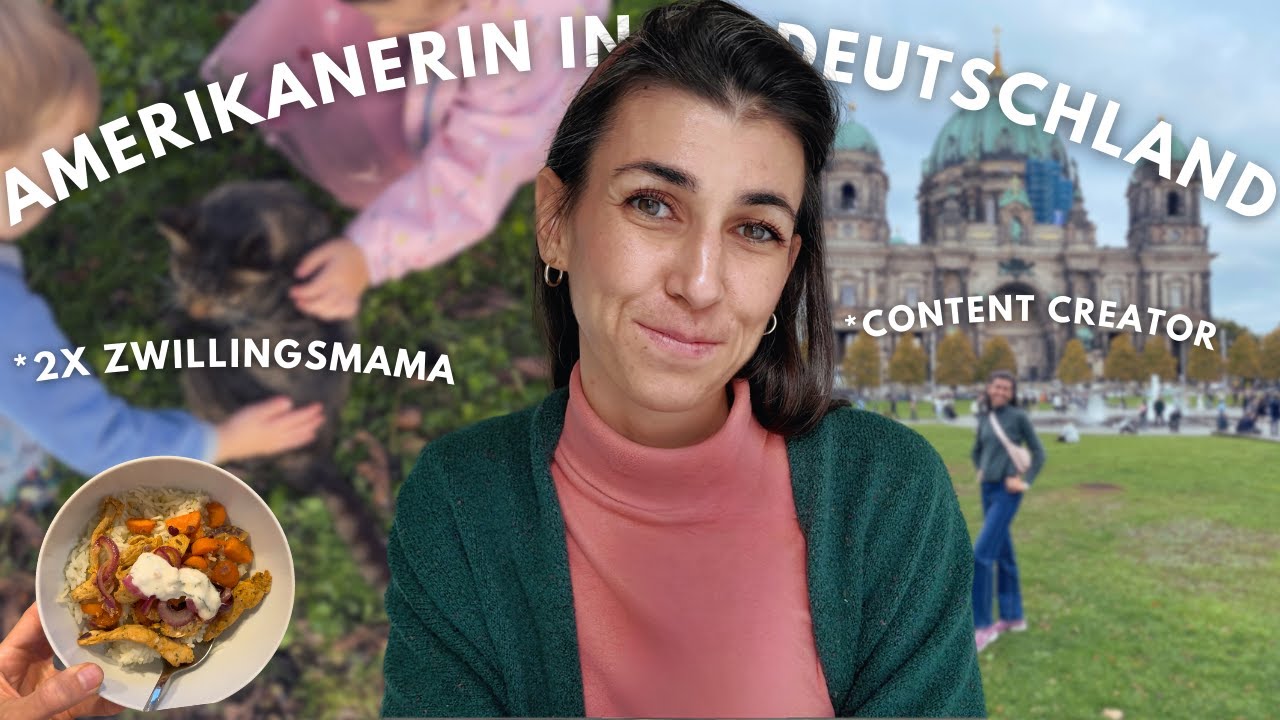 amerikanischer Alltag in Deutschland | Content Creator | Reise nach BERLIN! | VLOG