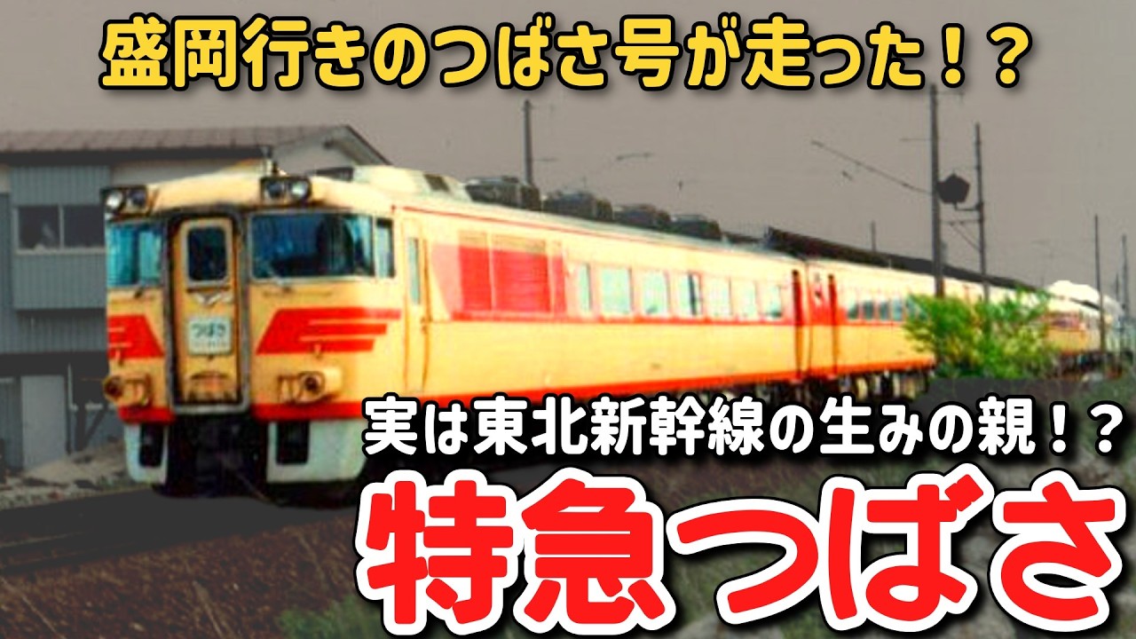 迷列車で行こう】#346 盛岡行きのつばさ号が存在した！？実は東北