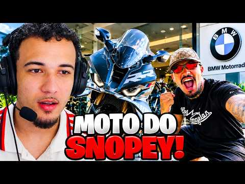 PEDROSEMFREIO REAGINDO A NOVA MOTO DO SNOPEY