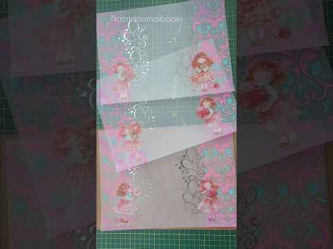 see description for project work update, Floral Print Dress Journal Book for Creative Writing