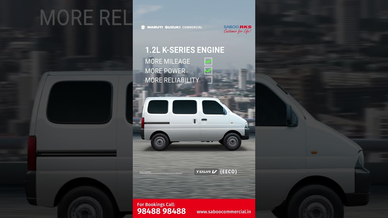 Tour V (EECO) with1.2L Advanced K Series Engine!