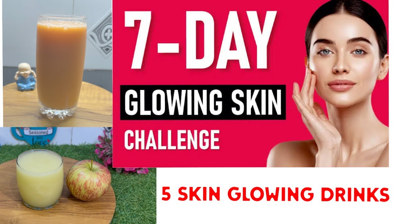 5 Healthy Juices for Glowing Skin & Hair Growth | Drink for Healthy ...
