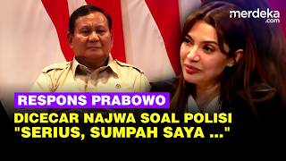 Debat Panas Prabowo Dicecar Najwa Soal Reformasi Polisi Serius Sumpah Saya 