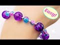 DIY Bracelet With Beads - Super EASY! Jewelry Making For Beginners