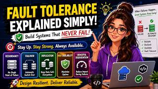 Fault Tolerance Explained Simply | Build Systems That Never Fail | Distributed Systems