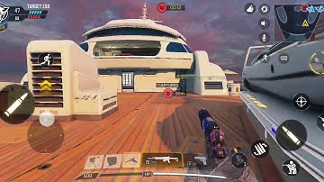 COD Mobile MP match in Hardpoint Mode @hijacked map