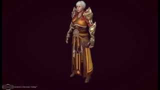 Female Monk From Diablo III Model