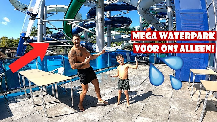 ALLE GLIJBANEN UITTESTEN IN EEN GESLOTEN MEGA WATERPARK!💦| #695