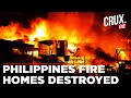Philippines LIVE | Massive Blaze Erupts In Manila’s Tondo, Thick Smoke Towers Over Packed Homes