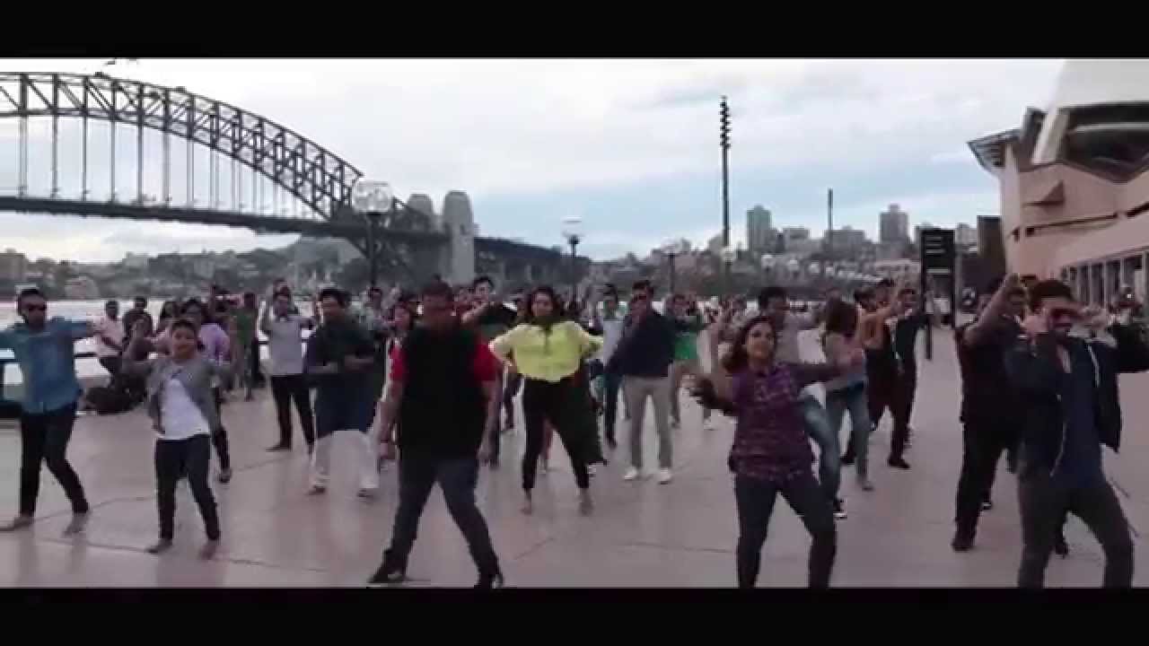 ICC World T20 Bangladesh 2014, Flash MOB - SYDNEY, MACQUARIE UNIVERSITY