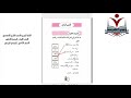 اللغة العربية الصف الرابع الاساسي الجزء١ الوحدة١ الدرس٢ المنهج اليمني 