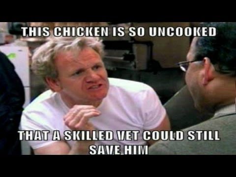 Hells Kitchen: Gordon Ramsay rage