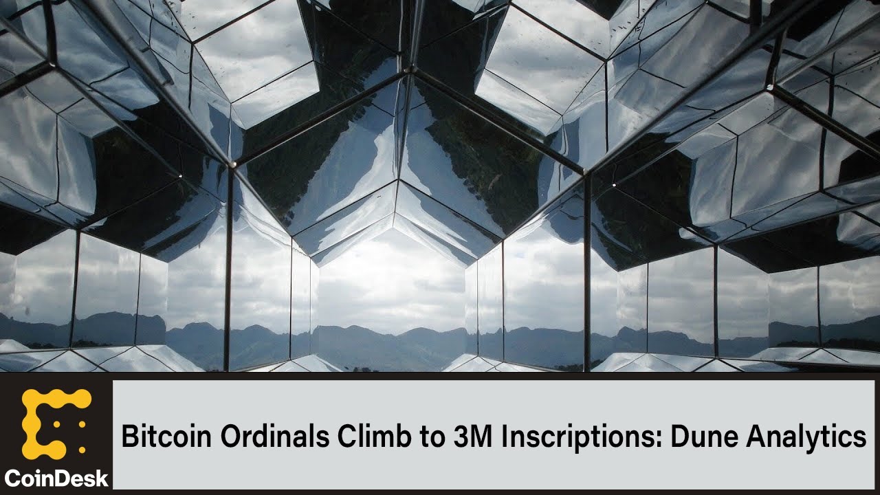 Bitcoin Ordinals Climb to 3M Inscriptions: Dune Analytics