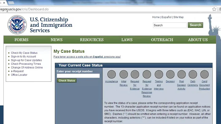 How to Check Immigration Case Status Online
