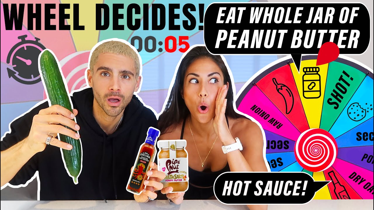 MYSTERY Wheel DECIDES Food Challenge!!! Ft Healthycrazycool