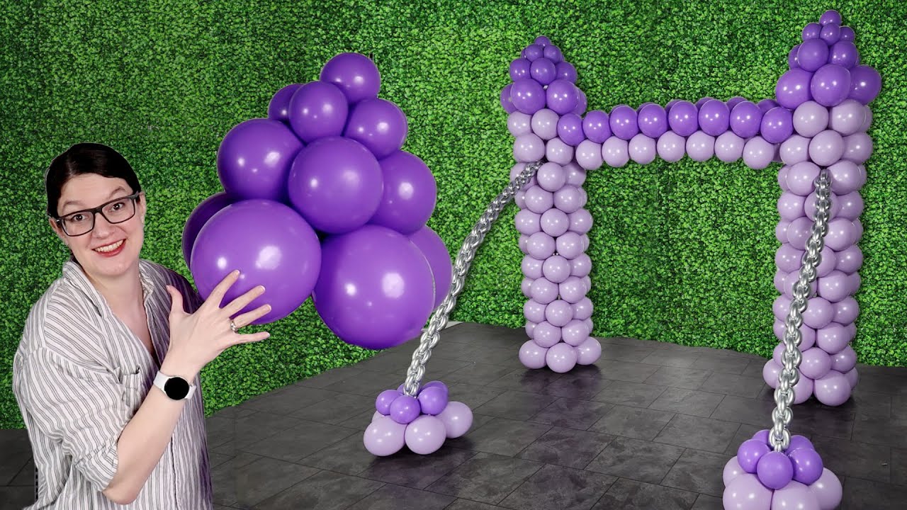 How to Make a Balloon Castle Arch