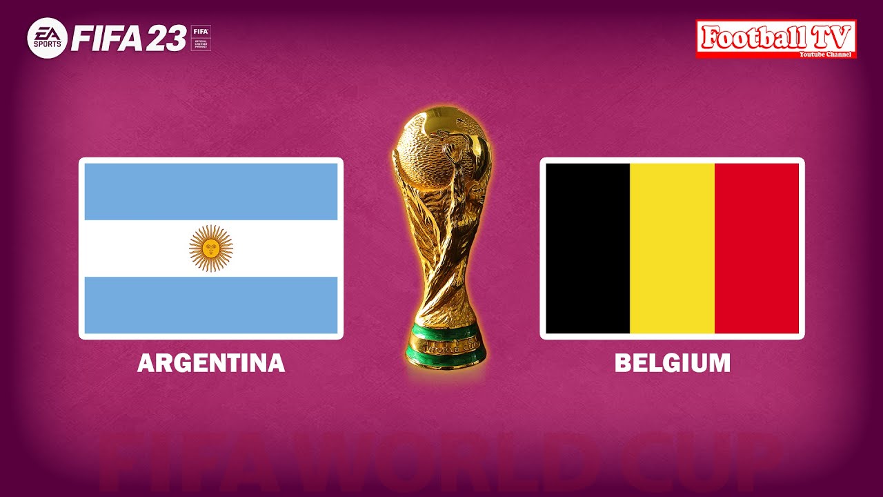 AMISTOSO INTERNACIONAL DAS NAÇÕES ARGENTINA VS BELGICA 