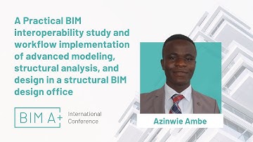 A Practical BIM interoperability study and workflow implementation of... - Azinwie Zama Ambe