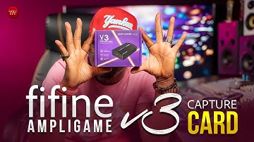 The BEST Affordable Capture Card? Fifine Ampligame V3 Review!