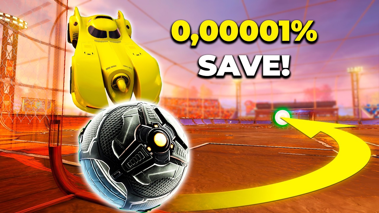 1 in 1,000,000 Moments in Rocket League! #39 (TOP 100)