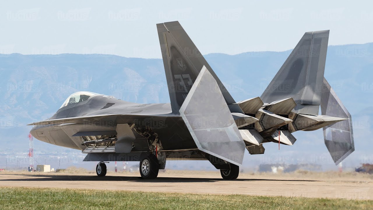 Testing The Aggressive Design Of The Us F-22 To Its Extreme Limit - Youtube