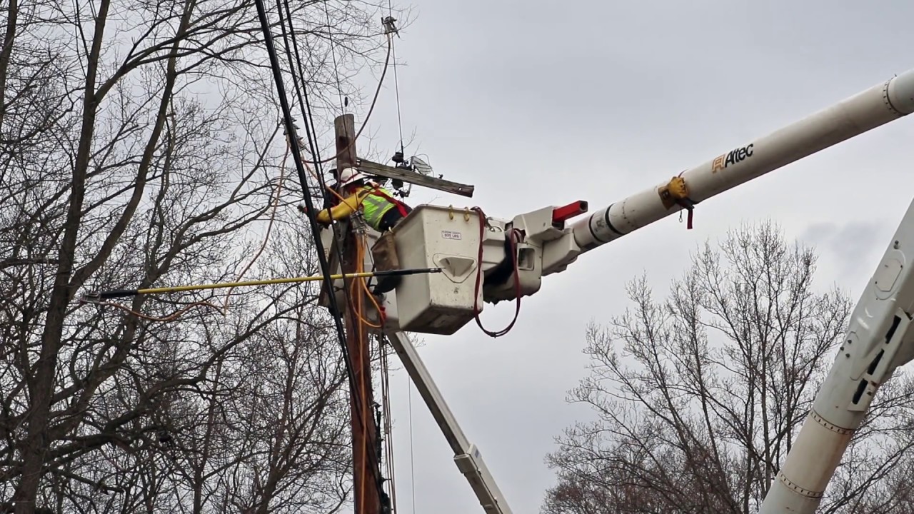 West Penn Power Crews Work to Restore Power After 2/24/19 Wind Storm ...