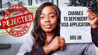 WARNING ⚠️ ; CHANGES TO DEPENDENT VISA APPLICATION ( Relationship requirements)