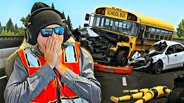 BeamNG but your bus driver endangers you