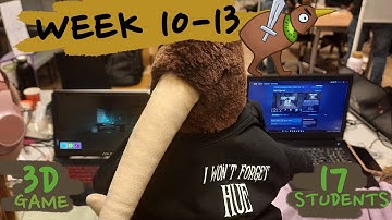 CREATING A 3D GAME IN ONLY 14 WEEKS! | Vlog week 10-13 | Hostile Kiwi Games