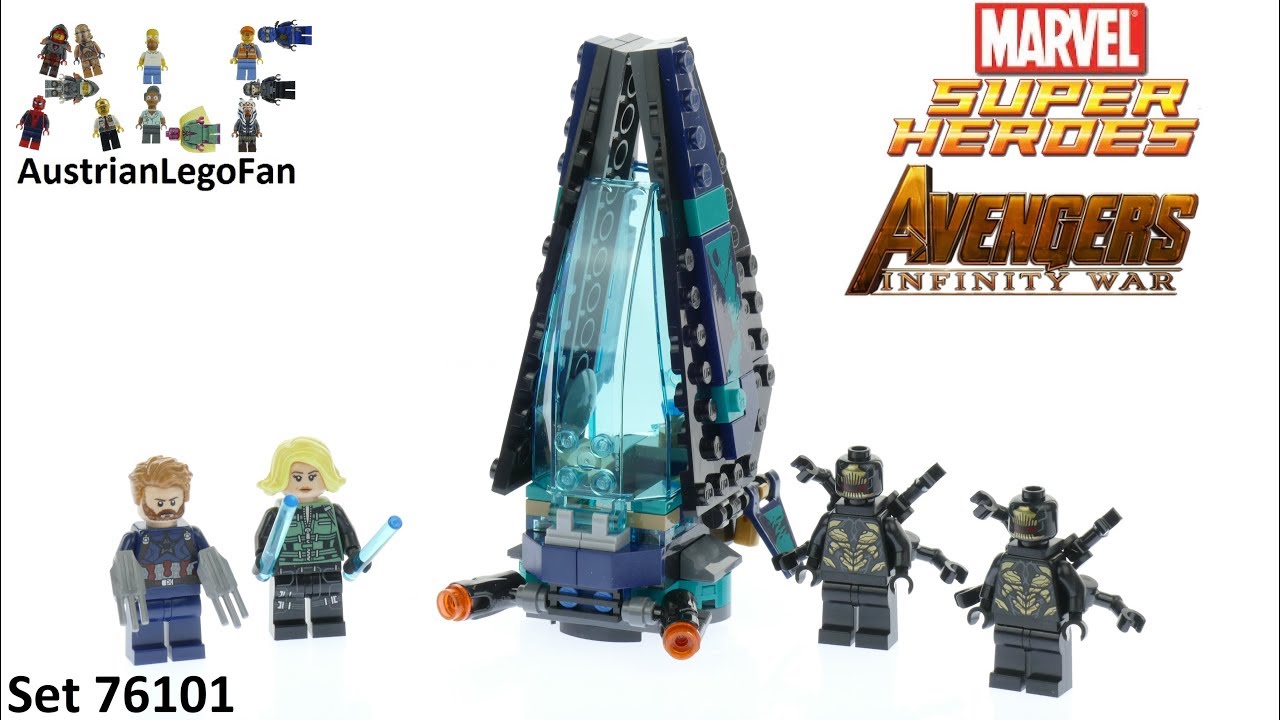Infinity War LEGO minifigures Outrider Marvel Super Hero Avengers 4 Endgame