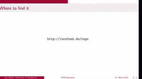 Opencast Matterhorn RPM. Questions