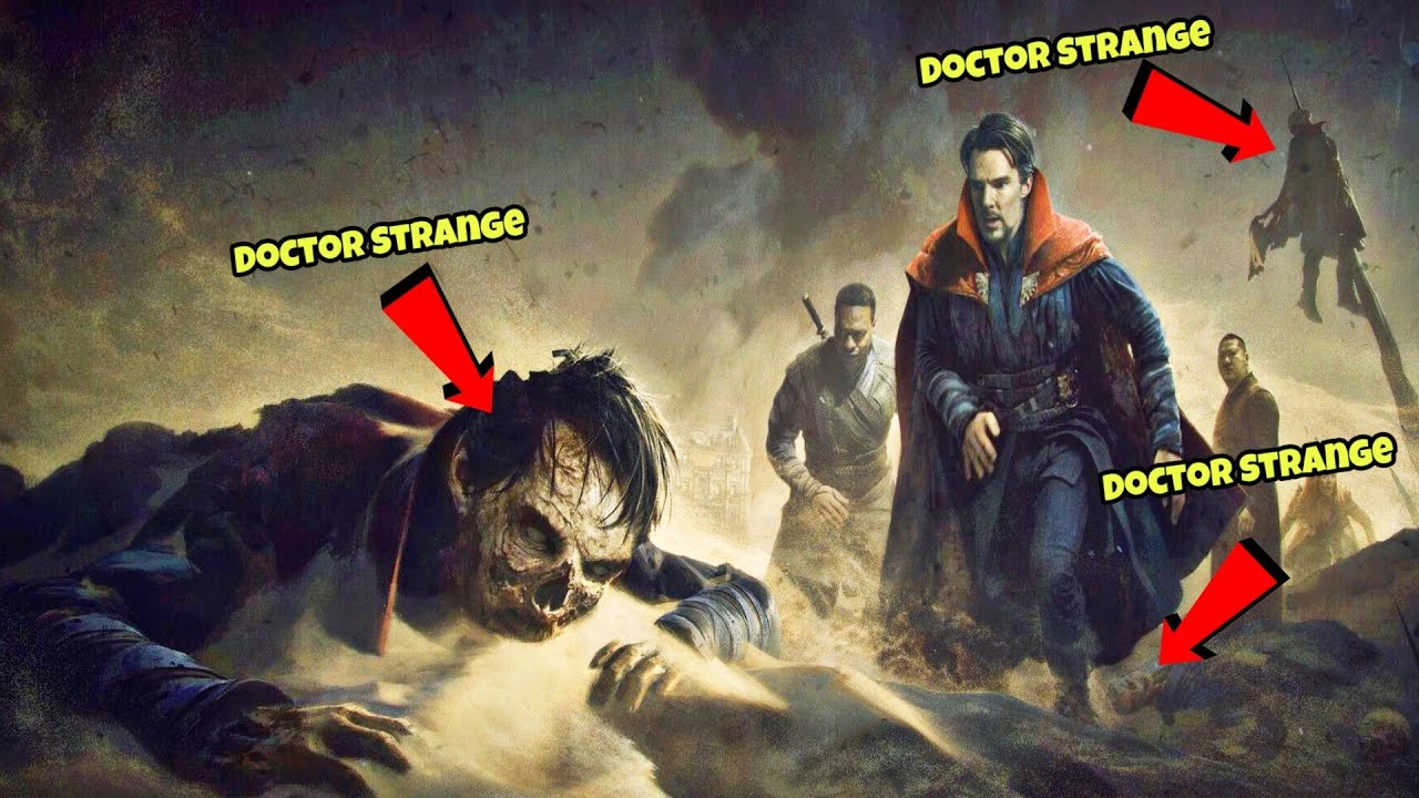 Doctor Strange 2 Concept Art Multiple Dead Doctor Strange Variants 😲 ...