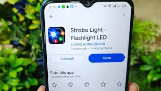 Strobe light flashlight led app kaise use kare !! How to use strobe light flashlight led app  screenshot 4