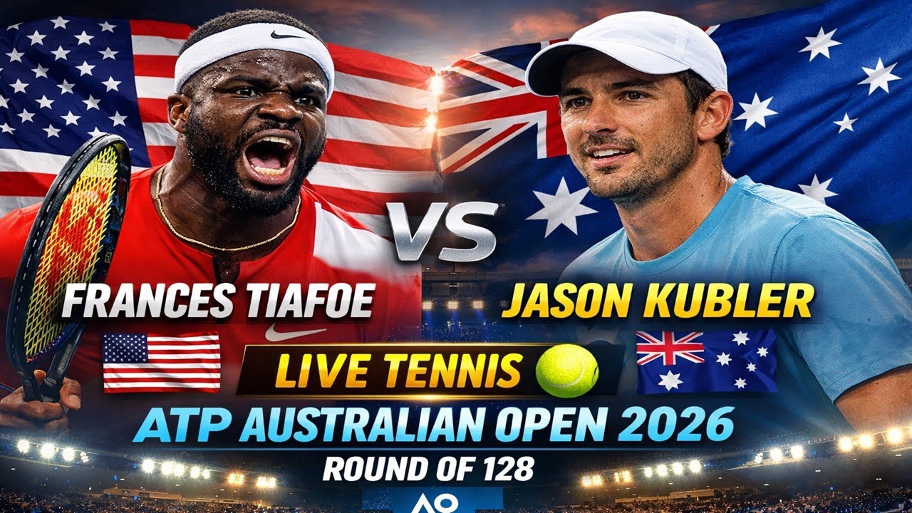 Frances Tiafoe vs Jason Kubler 🎾LIVE TENNIS ATP Australia Open 2026