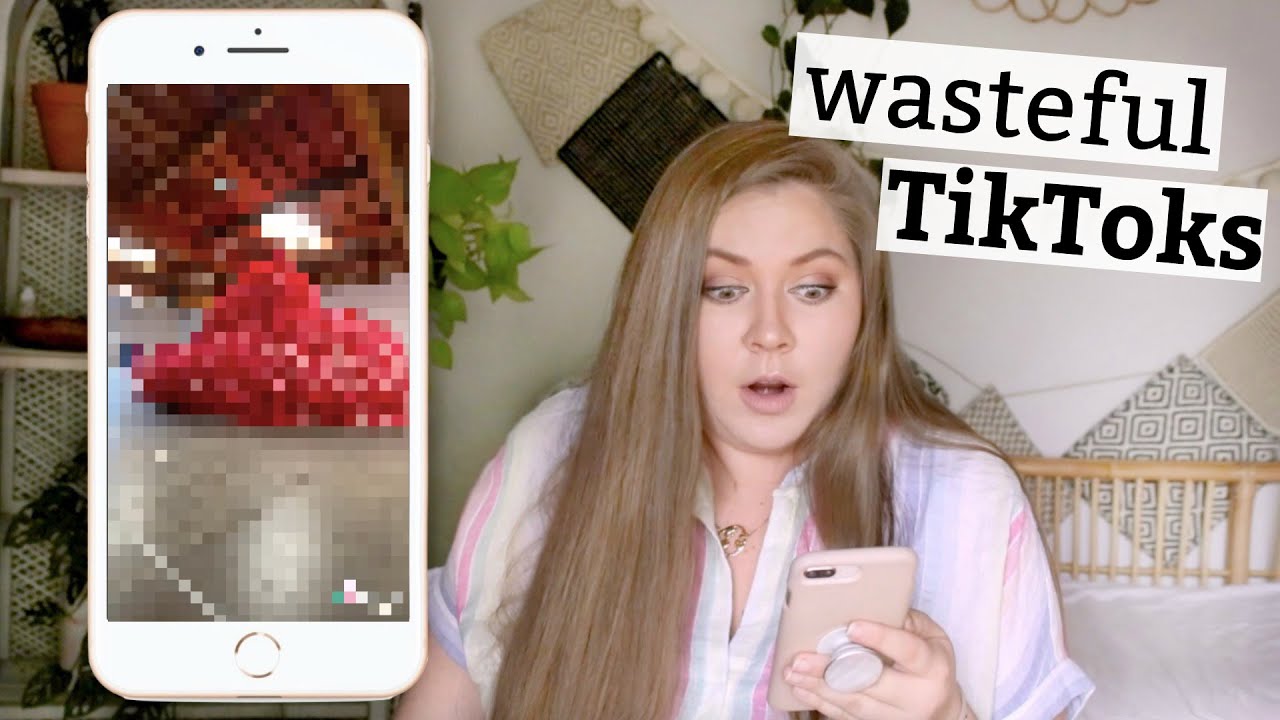 the MOST WASTEFUL trends on the internet... reacting to tiktoks that need to STOP