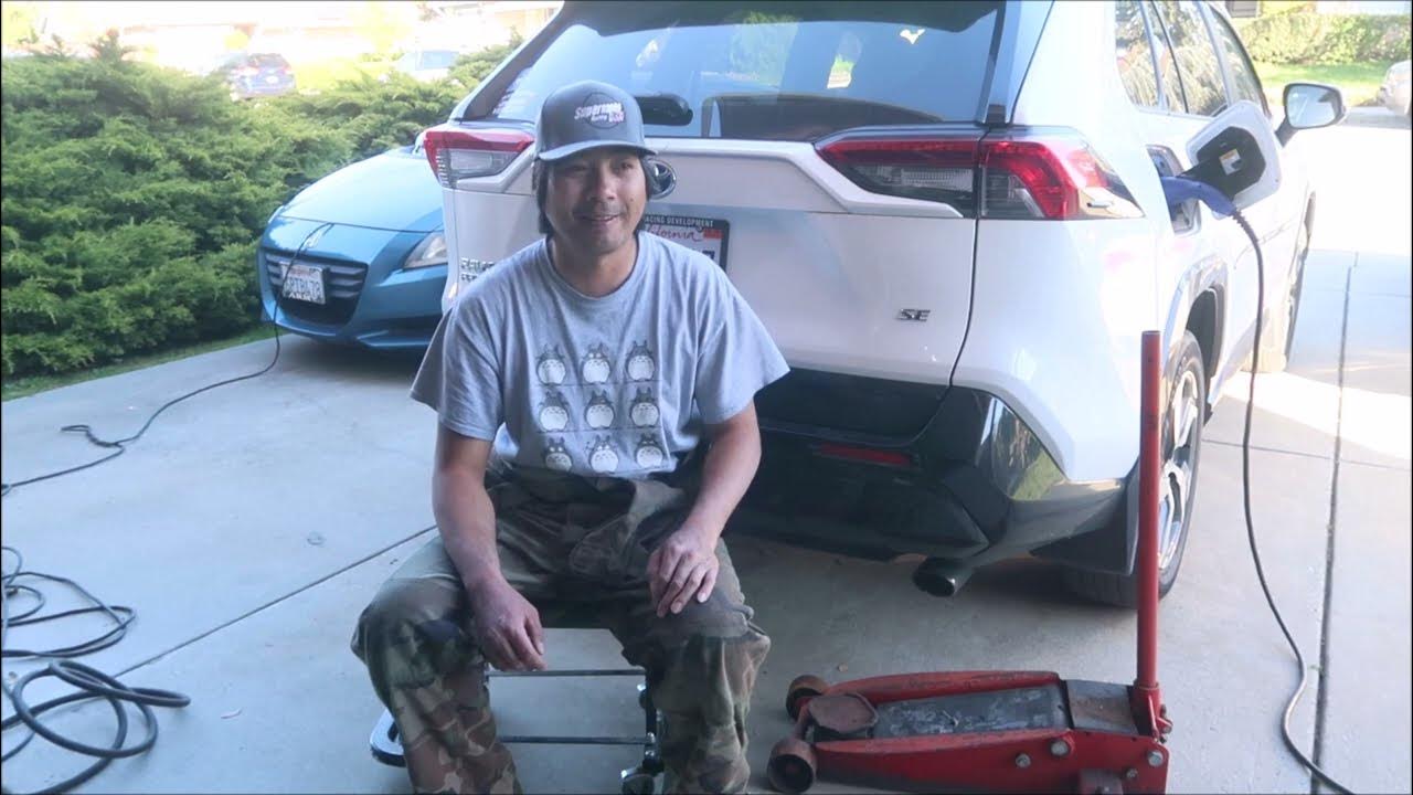 Front and Rear Floor Jacking Points for Toyota Rav4 Prime YouTube