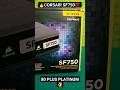 corsair sf750 80 plus platinum power supply #ytshorts #youtubeshorts #viral #feed #corsair #sf750