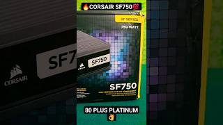corsair sf750 80 plus platinum power supply #ytshorts #youtubeshorts #viral #feed #corsair #sf750 screenshot 5
