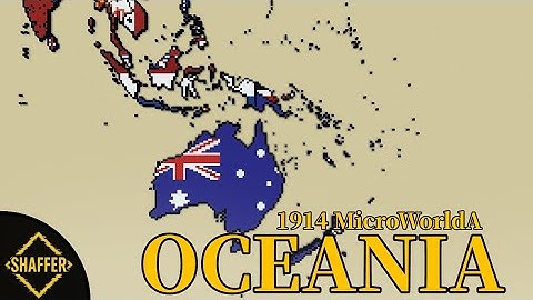 How to build the 1914 World in Minecraft! Part 18: Oceania