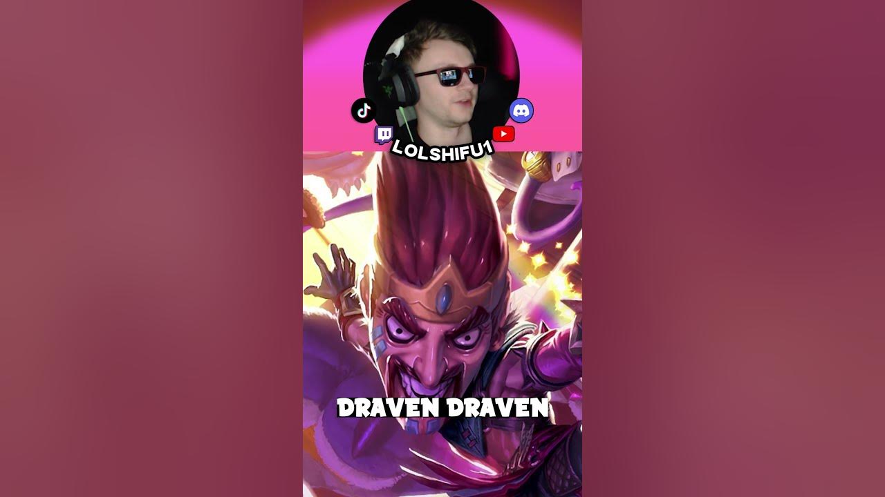 Draven Skin Tier List - YouTube