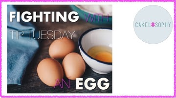 Fighting an Egg :  How to Remove Egg Shell from Egg White (best way by far)