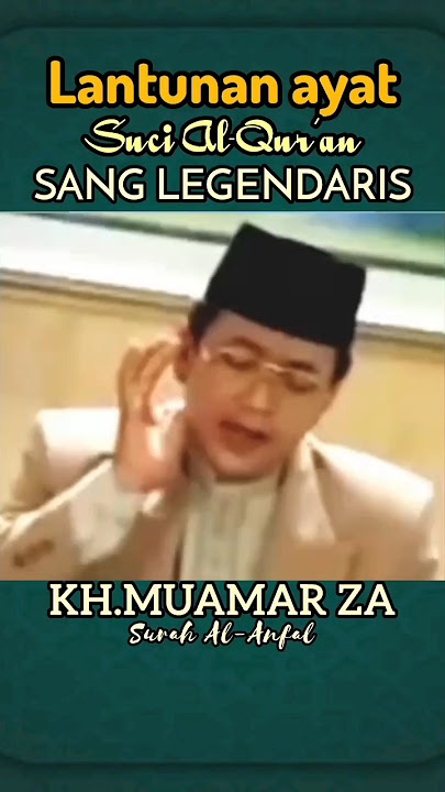 Suara Merdu Sang legendaris Kh.Muamar Za#qoriinternasional #qori #viral