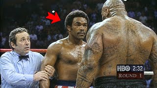 When George Foreman Finally Met a Monster