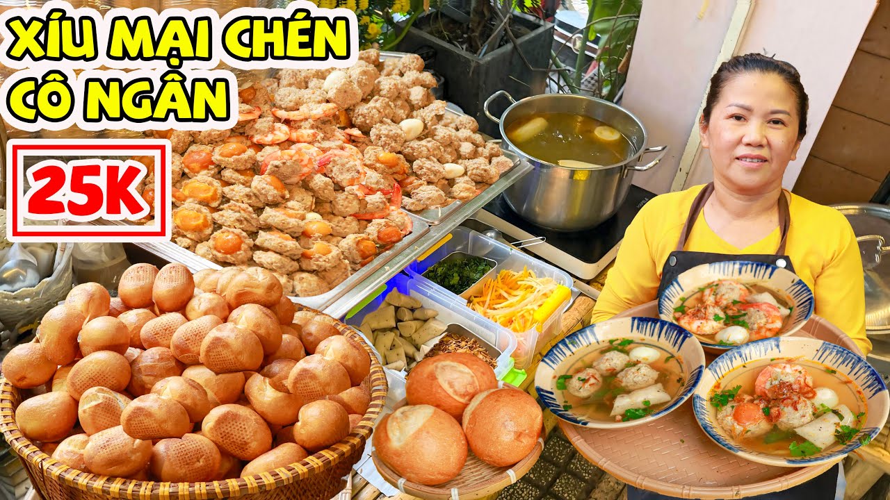 Xíu Mại Chén Cô Ngân 25K Nguyên Liệu Tươi Ngon Ăn Là Dính 1 Ngày Bán 600 Viên