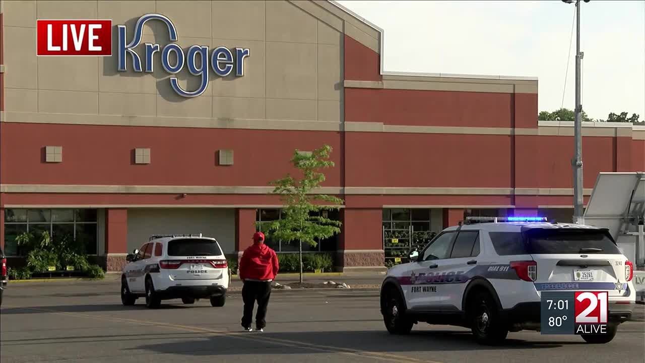 FWPD responding to reports of shooting at Kroger on East State ...