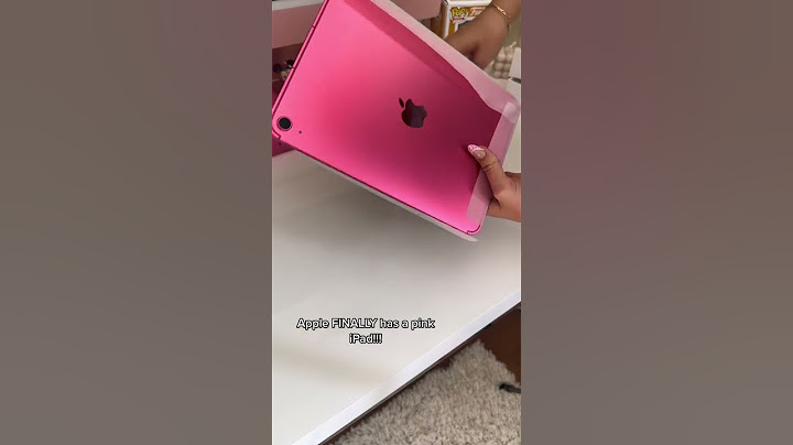 FINALLY a Pink iPad!! 💕💗